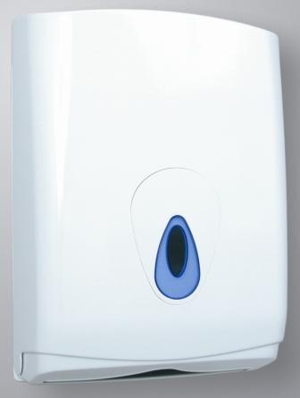 Papierdispenser gevouwen handdoekjes