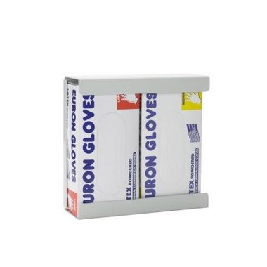 KOEMEHR Wandhouder voor handschoenen (voor 3 boxen), acryl handschoenhouder, handschoenhouder voor wegwerphandschoenen, handschoendispenser voor wegwerphandschoenen met montagetoebehoren